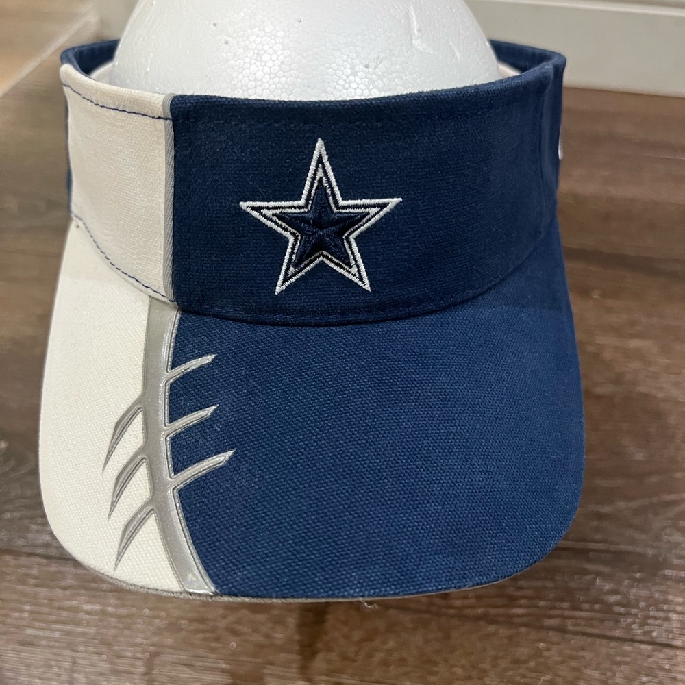 Dallas cowboy Blue and White with Star Logo Visor OS